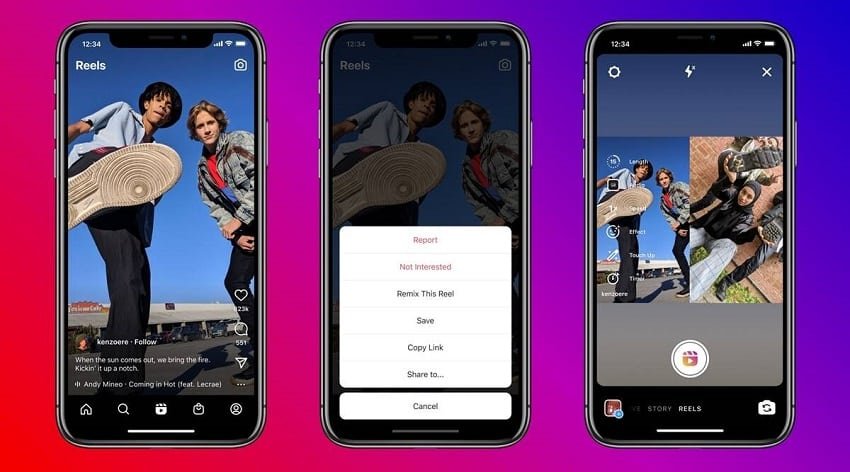 instagram-launches-tiktok-style-feature