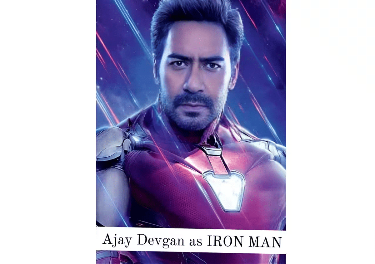 Ajay Devgn As Iron Man