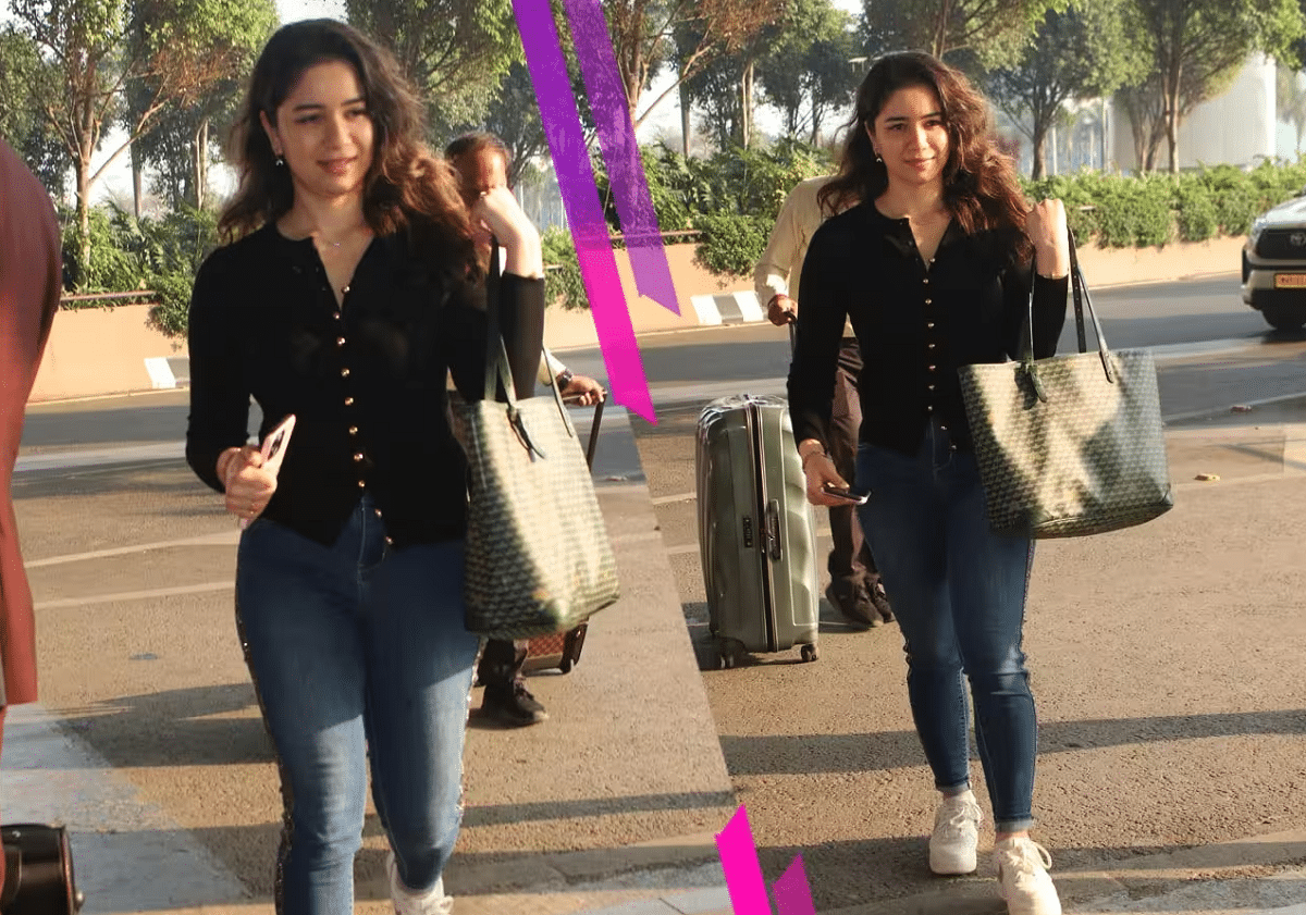 Sara Tendulkar stuns with her killer chic look at the airport